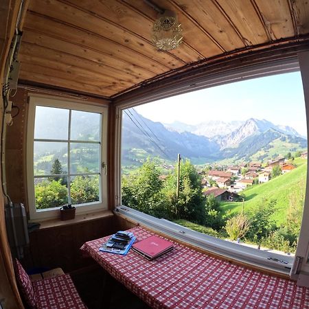 Chalet Sonnenheim Mit Atemberaubender Aussicht Adelboden Esterno foto