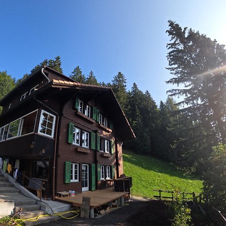 Chalet Sonnenheim Mit Atemberaubender Aussicht Adelboden Esterno foto