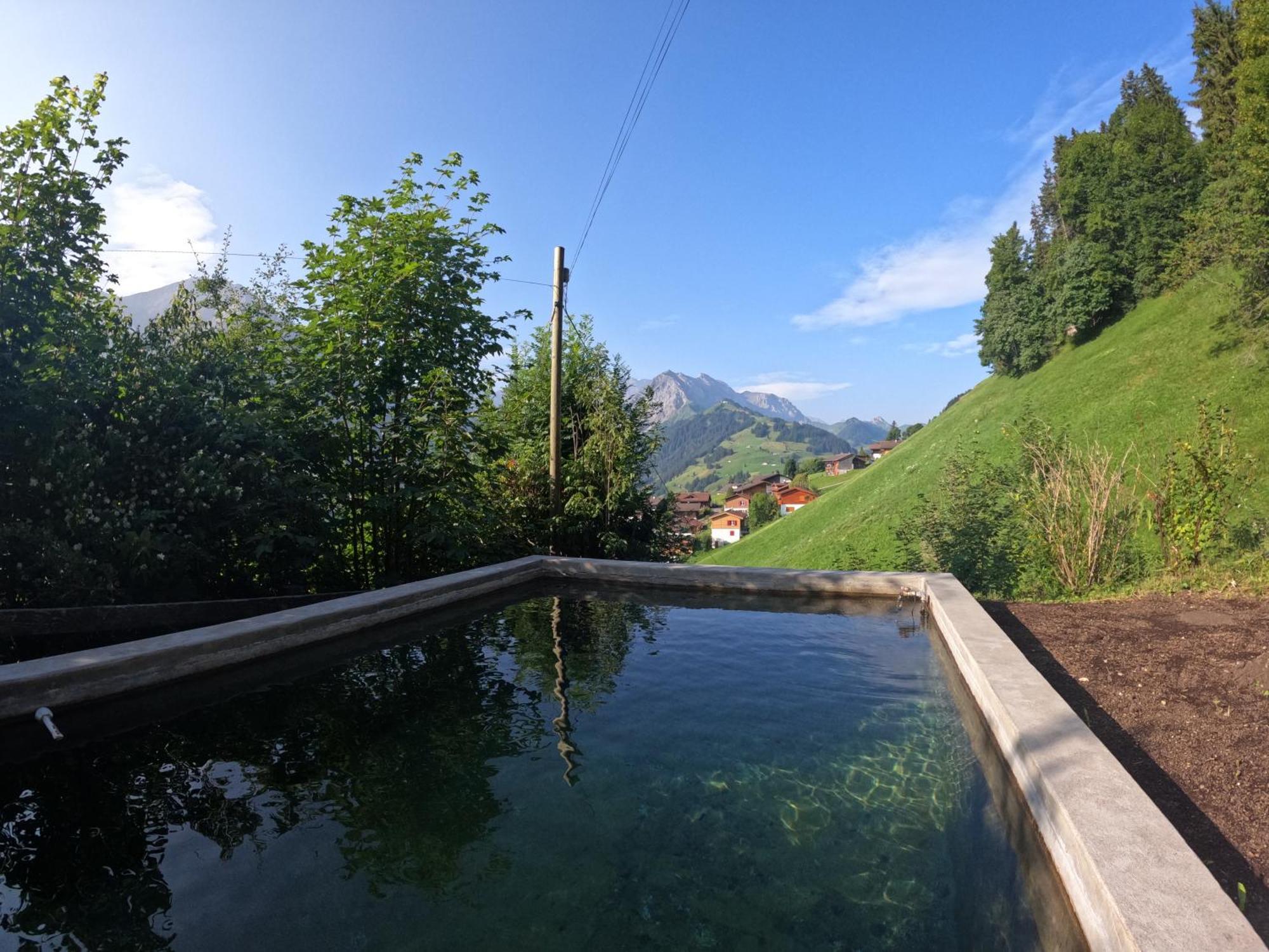 Chalet Sonnenheim Mit Atemberaubender Aussicht Adelboden Esterno foto